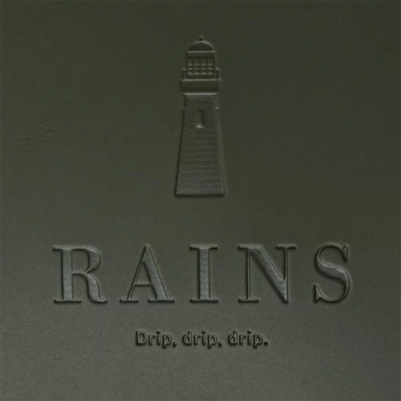 RAINS | Waterproof Minimalist Functional 1284 Field Backpack in Hunter Green - Picture 5 of 15